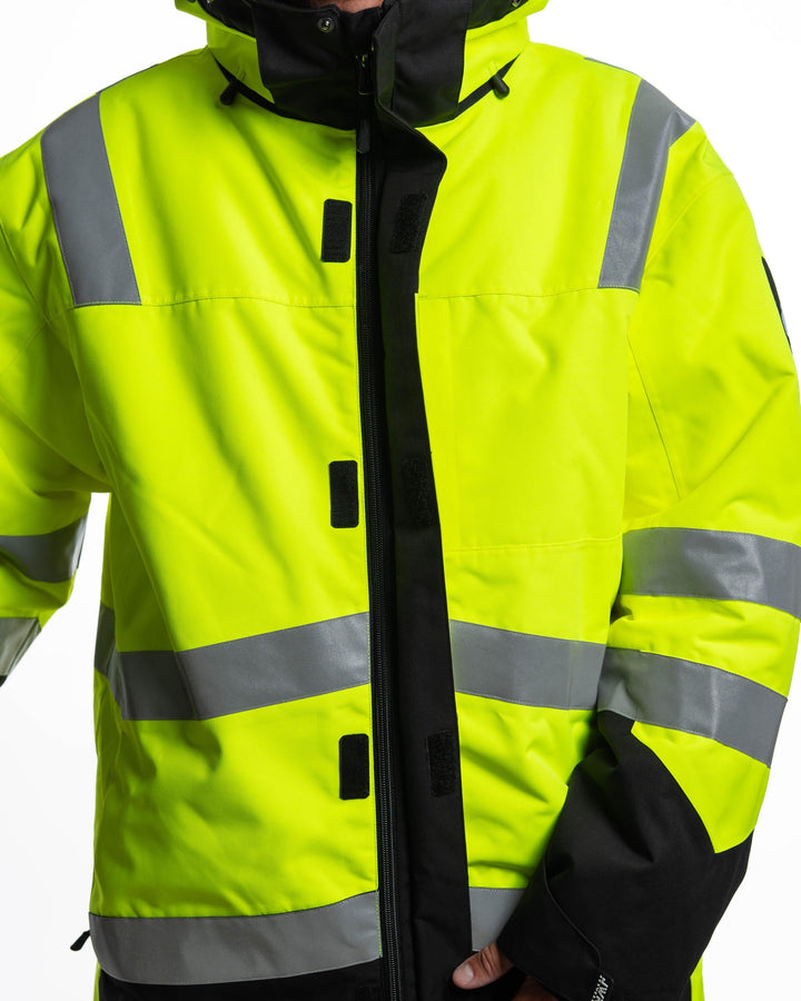 Jethwear Work Coat Työtakki - Safety Yellow