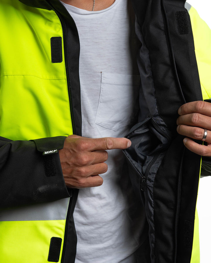Jethwear Work Coat Työtakki - Safety Yellow
