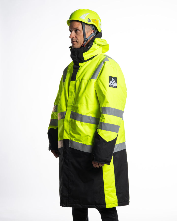 Jethwear Work Coat Työtakki - Safety Yellow