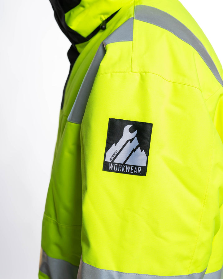 Jethwear Work Coat Työtakki - Safety Yellow