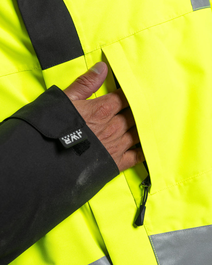 Jethwear Work Coat Työtakki - Safety Yellow