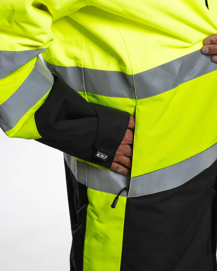 Jethwear Work Coat Työtakki - Safety Yellow