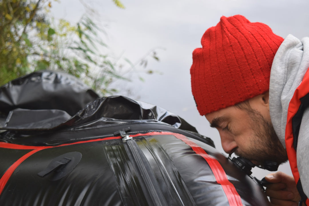 Packraft Adventure Army Green Pitkille Matkoille