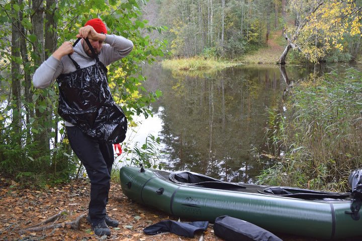 Packraft Adventure Twin Sininen Kaksikko