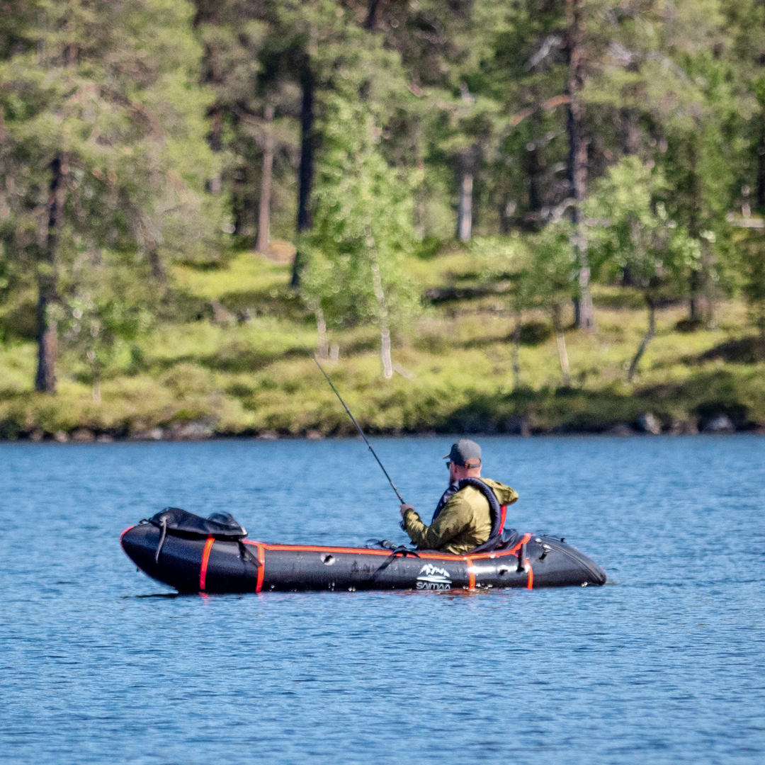 Packraft Adventure Army Green Pitkille Matkoille