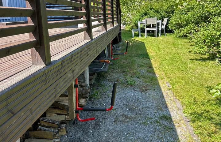 Seinäteline kajakille