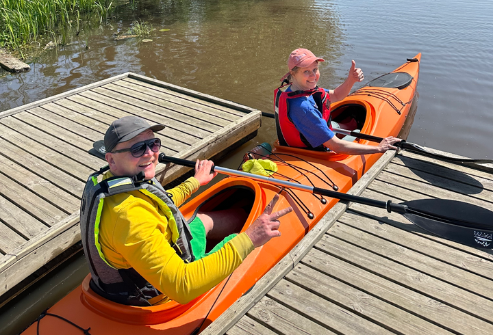 Kaksikkokajakki Trek Twin