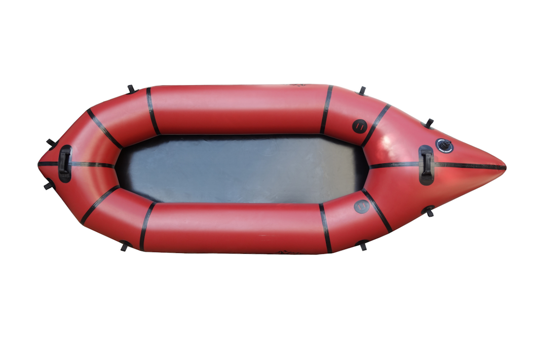 Packraft Trek Viininpunainen Yleismalli