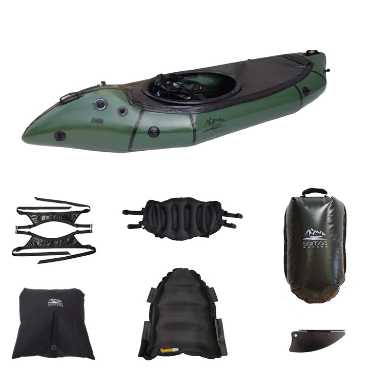 Packraft Adventure Rapid - koskiin ja kovempaan menoon (275x88cm)