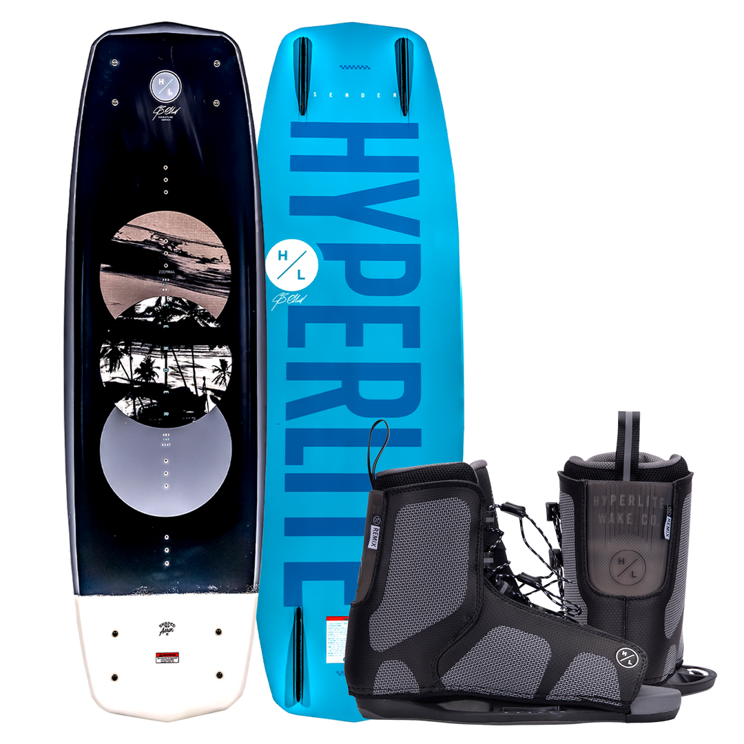 Wakeboard paketti Sender + Remix (grafiikkavirheellinen)