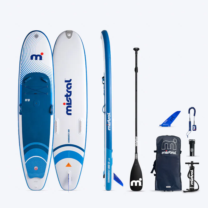Mistral windsup Sunburst Air 11.0 + 3m2 purjepaketti