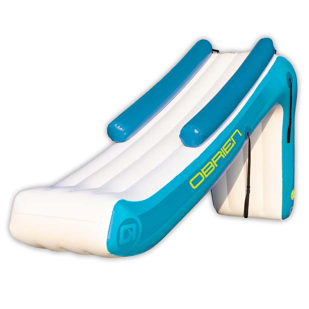 Ilmalla täytettävä liukumäki