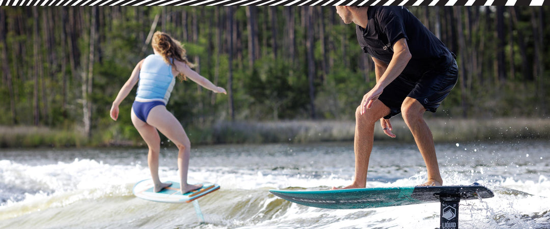 Liquid Force Launch Wakefoil - käytössä