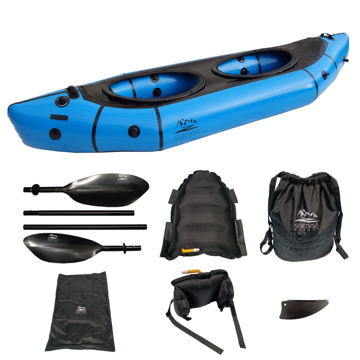 Packraft Adventure Twin Sininen Kaksikko