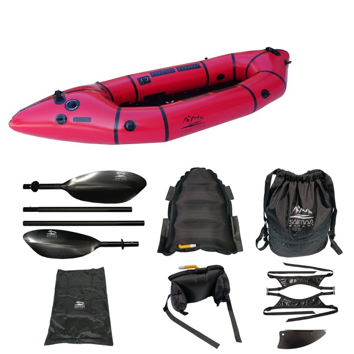 Packraft Rapid Koski- ja Jokikäyttöön